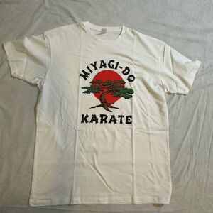 White Miyagi-Do Graphic T-Shirt